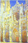 The Rouen Cathedral at Twilight by Claude Monet